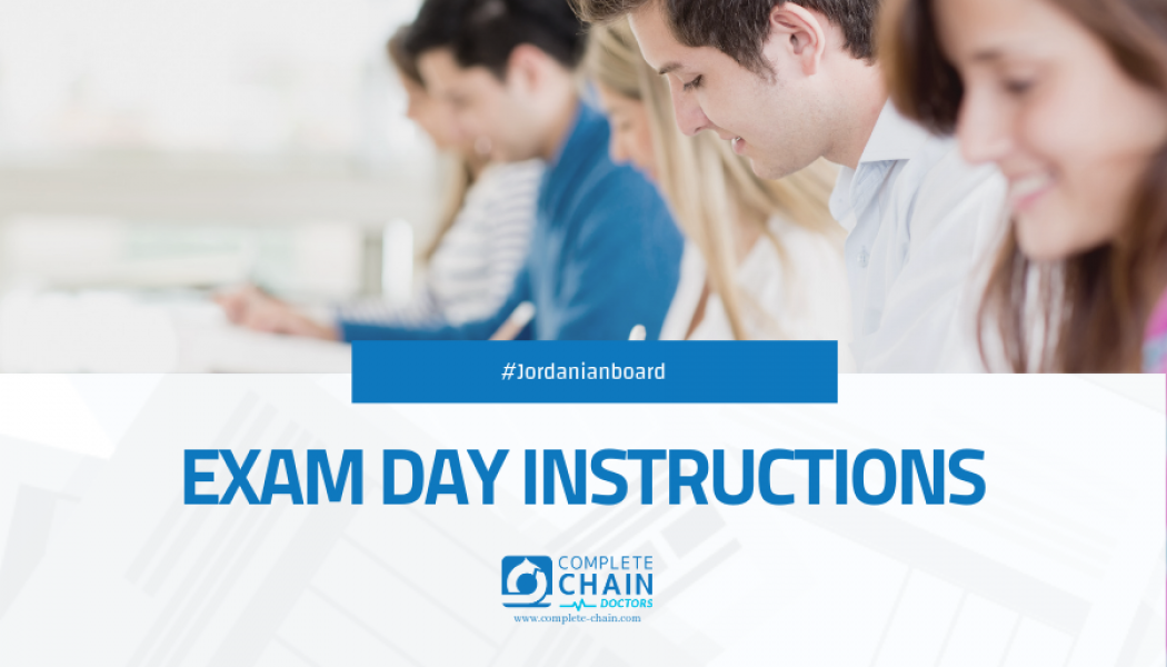 Exam Day Instruction