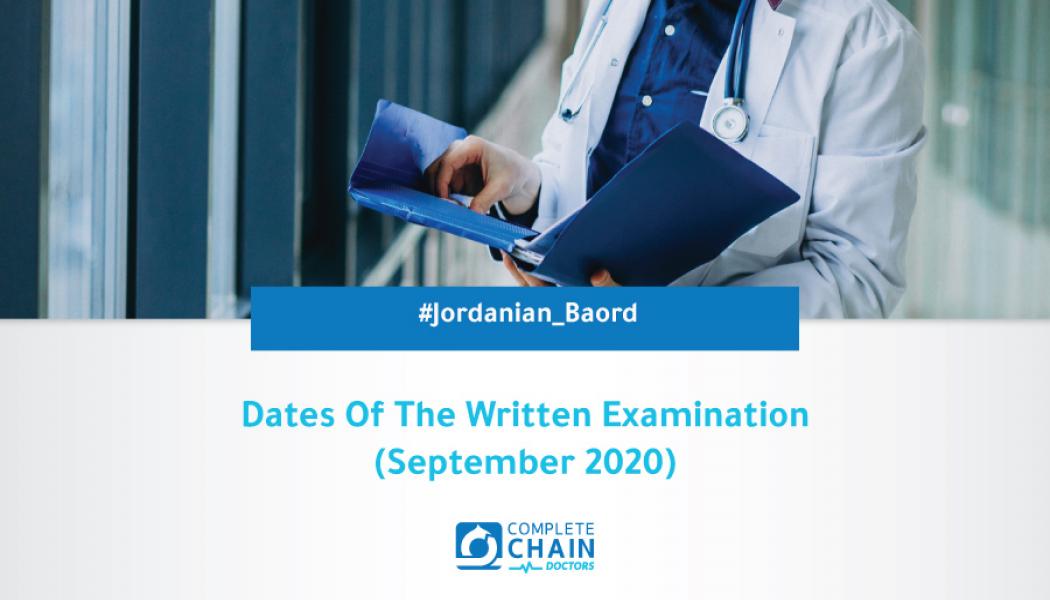 dates of the written exam 